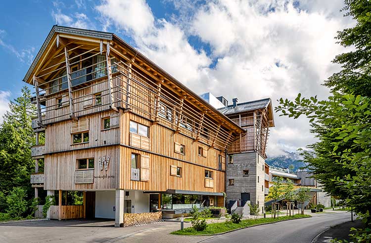 Abbildung zum Fachartikel »Innovativer Hotelneubau in Garmisch-Partenkirchen« 