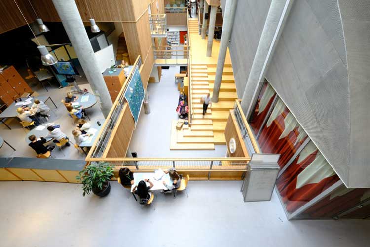 Abbildung zum Fachartikel »Was bei der Raumakustik in Clusterschulen beachtet werden muss«