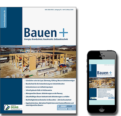 Cover Bauen+ 1/2024 
