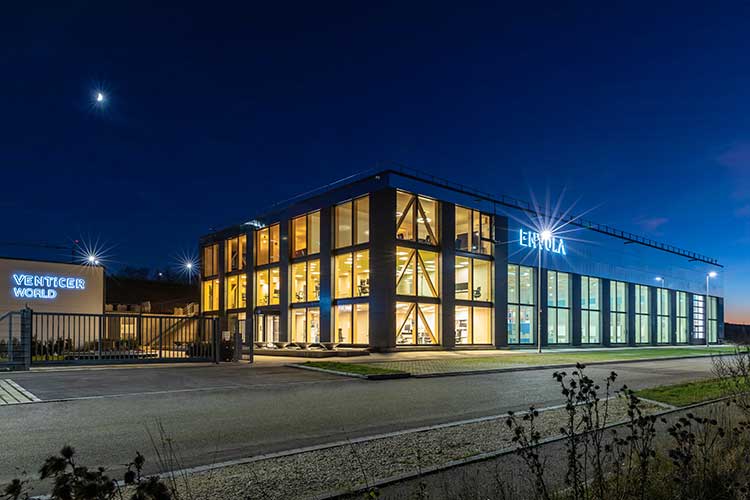 Abbildung zum Fachartikel »Büro- und Produktionsgebäude in Holz«