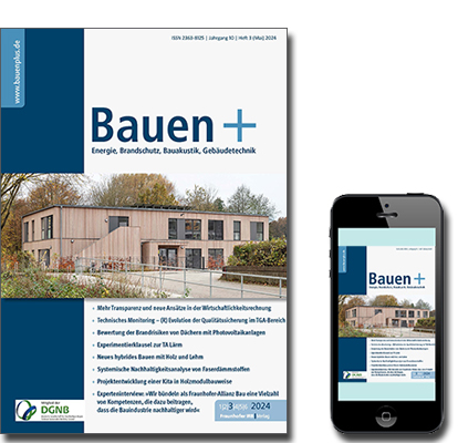 Cover Bauen+ 1/2024 