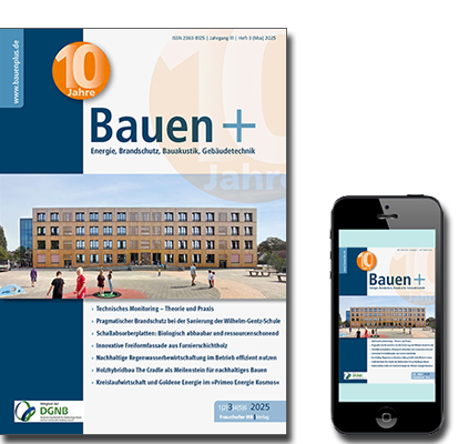 Cover Bauen+ 1/2024 