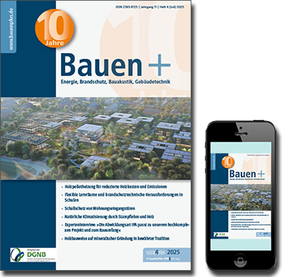 Cover Bauen+ 1/2024 