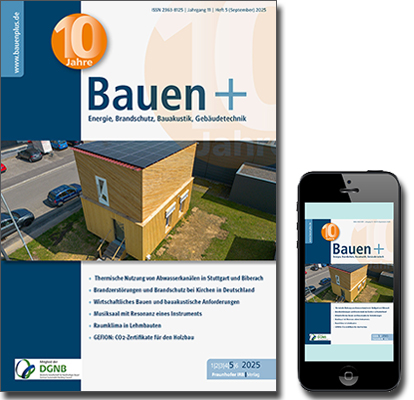 Cover Bauen+ 1/2024 