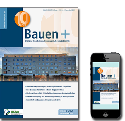 Cover Bauen+ 1/2024 