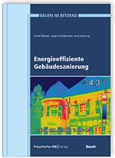 Buchcover Energieeffiziente Gebäudesanierung (c) Fraunhofer IRB Verlag