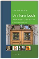 Cover Fachbuch »Das Türenbuch« (c) Fraunhofer IRB Verlag