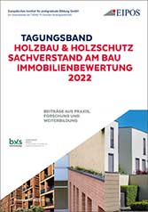 Buchcover »Tagungsband: Holzschutz – Sachverstand am Bau – Immobilienbewertung 2022« (c) Fraunhofer IRB Verlag