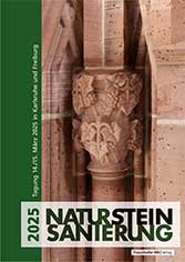 Cover Fachbuch »Natursteinsanierung 2025« von Gabriele Patitz, Karin Schinken (Hrsg.) 