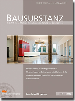 Link zur Website der Zeitschrift »Bausubstanz« (öffnet in einem neuen Fenster) 