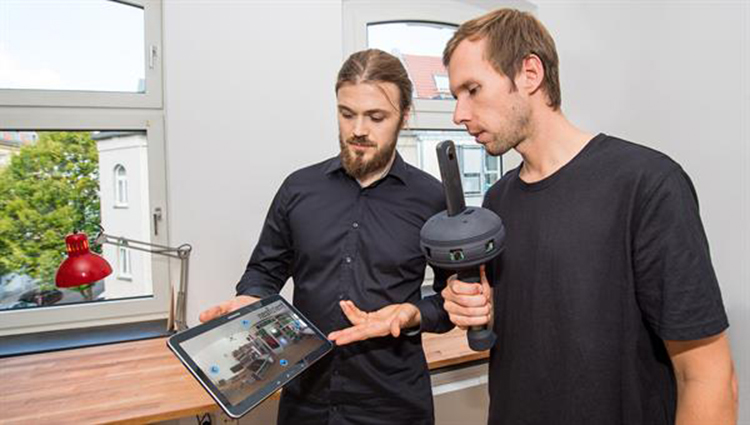 Das tragbare »neofizient« Kamera Messsystem  