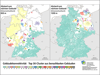 Häusernetz überspannt Deutschland – neue Studie in »Landscape and Urban Planning«