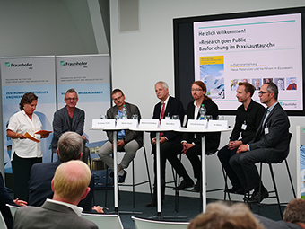 Research goes Public – Bauforschung im Praxisaustausch