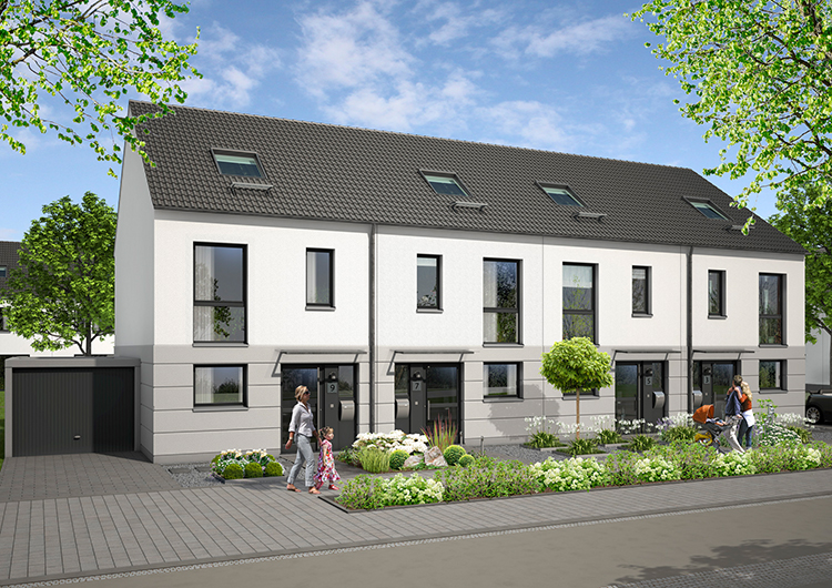 Musterreihenhaus von VISTA Reihenhaus in Gelsenkirchen 