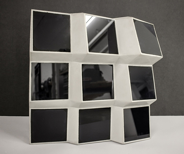 Photovoltaikelemente in Facetten-Optik 