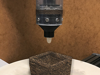 Schallschutz auf Pilzbasis aus dem 3-D-Drucker