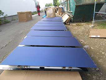 Solarfassade am HZB im Praxistest
