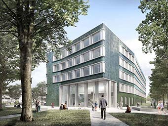 An der Beuth Hochschule für Technik Berlin entsteht ein hochmodernes Laborgebäude