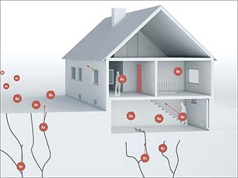 BfS untersucht Radon-Situation in eigenen Gebäuden