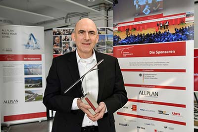 Siegerehrung Deutscher Brückenbaupreis: Prof. Dr. Mike Schlaich