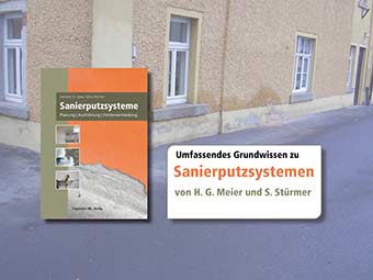Neuerscheinung im Fraunhofer IRB Verlag: Sanierputzsysteme
