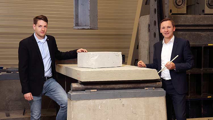 Mineralschaum aus Recyclingsand 