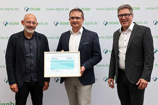 Gewinner der DGNB Sustainability Challenge und der Green Solutions Awards Deutschland