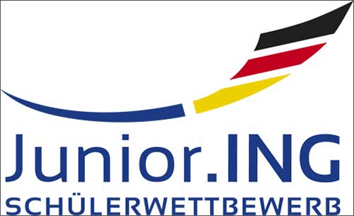 Logo des Schülerwettbewerbs Junior.ING BIngK