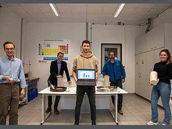 Neuentwicklung an der FH Münster: Klimafreundlicher Beton