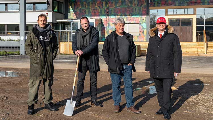 Außenflächen für Solar Decathlon übergeben 