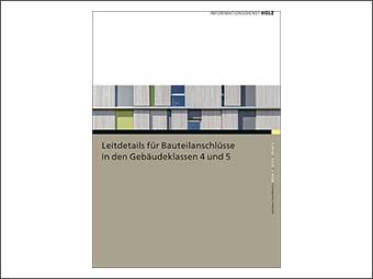 Leitdetails für Bauteilanschlüsse in den Gebäudeklassen 4 und 5