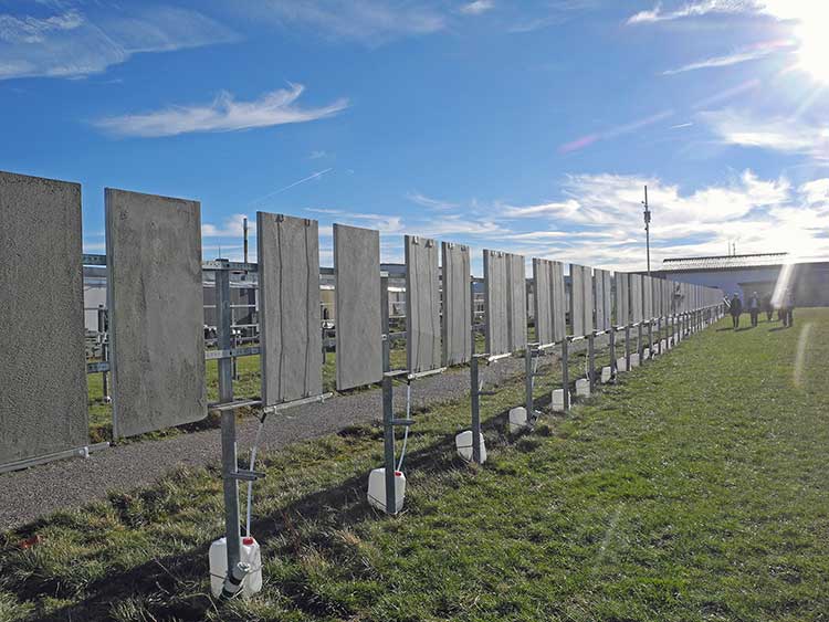 »3-Level-Modell« Forschungsprojekt beregnete (Putz-)Fassaden 