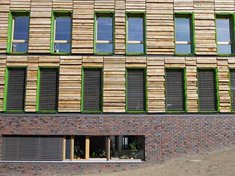 Öffentlichen Holzbau durch Baukastenprinzip erleichtern