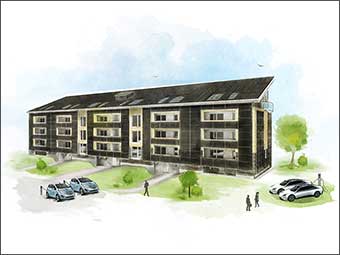 Vom Plattenbau zum energieautarken Mehrfamilienhaus
