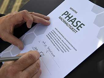 Initiative »Phase Nachhaltigkeit« wächst