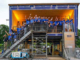 Team RoofKIT gewinnt ersten Solar Decathlon in Deutschland