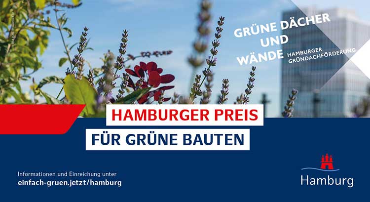 Auslobung »Hamburger Preis für Grüne Bauten« | Ausstellung »EINFACH GRÜN – Greening the City« 