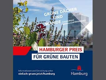 Auslobung »Hamburger Preis für Grüne Bauten« | Ausstellung »EINFACH GRÜN – Greening the City« 