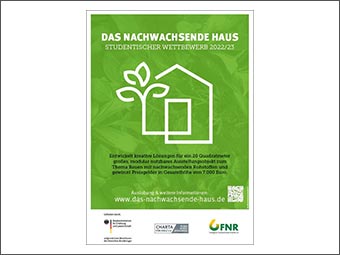 Bester Entwurf für »Das Nachwachsende Haus« gesucht 