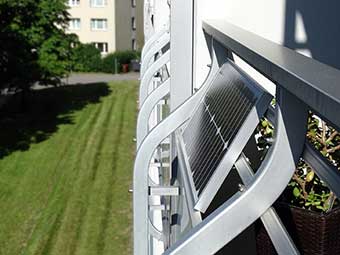 Dürfen Mieter eine Solaranlage auf dem Balkon installieren?