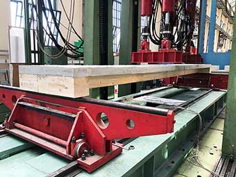 Holz und Beton in Verbunddecken kosteneffizient verbinden