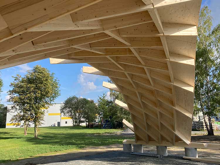 Nachhaltig bauen mit Holz 