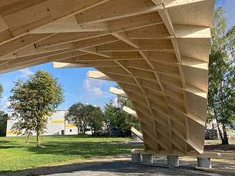 Nachhaltig bauen mit Holz