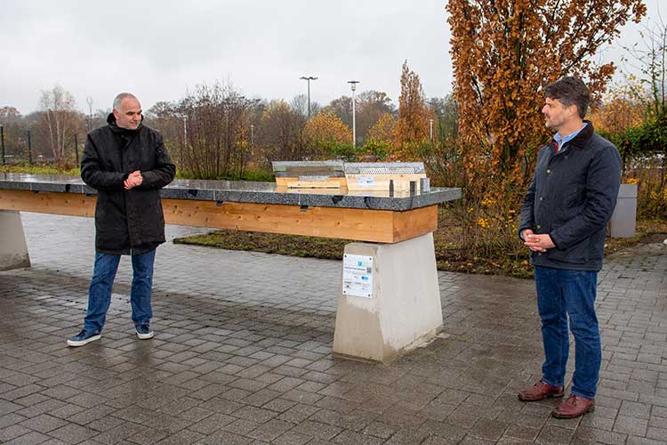 Hochschule Koblenz hat hybride Holz-Granit-Verbund-Brücke entwickelt 