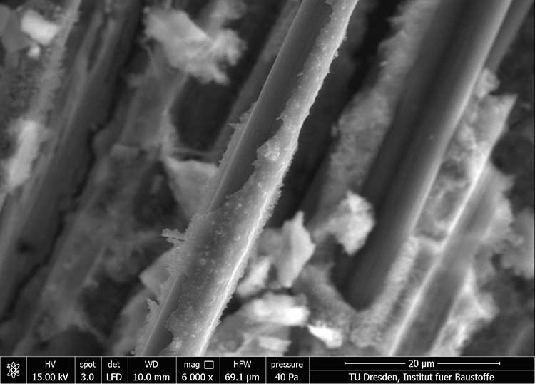 Verbesserte Anwendungen für Carbonfasern in Beton 