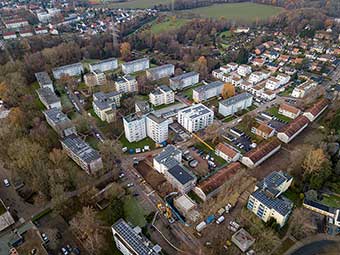 Studie zu Photovoltaik in Stadtquartieren
