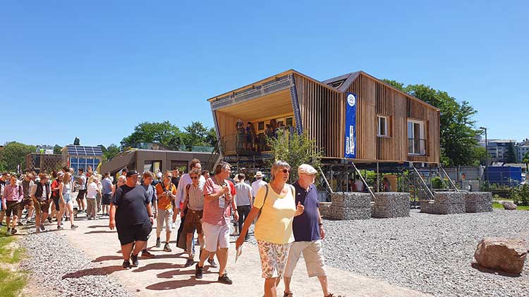 Gebäude aus dem Solar Decathlon bilden Grundlage für Living Lab NRW 