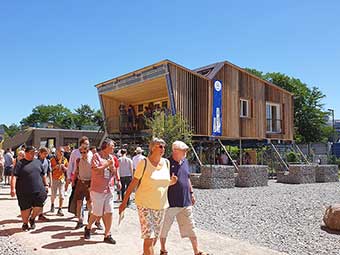 Gebäude aus dem Solar Decathlon bilden Grundlage für Living Lab NRW