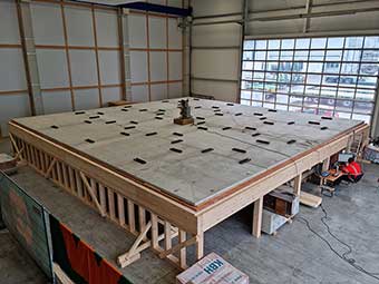 Leicht und schwingungsarm: innovatives Deckensystem