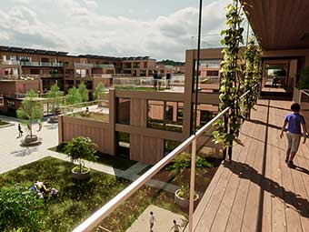 Universität Stuttgart gewinnt VDI-Wettbewerb »Rooftop Living – Centro«
